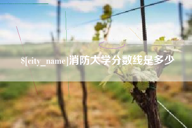 福鼎消防大学分数线是多少