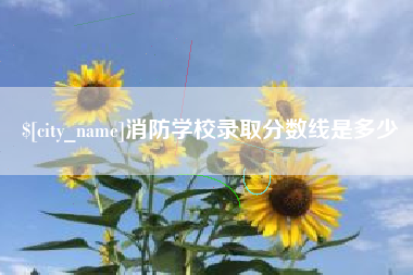 福鼎消防学校录取分数线是多少