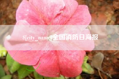 福鼎全国消防日海报