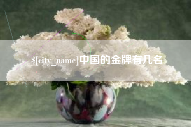 福鼎中国的金牌有几名