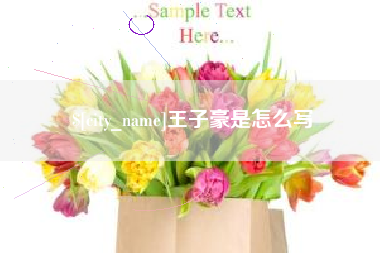 福鼎王子豪是怎么写