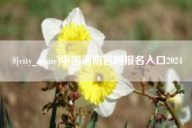 福鼎中国消防官网报名入口2024