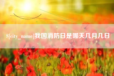 福鼎我国消防日是哪天几月几日