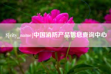 福鼎中国消防产品信息查询中心
