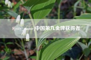福鼎中国第九金牌获得者