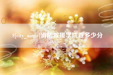 福鼎消防救援学院要多少分